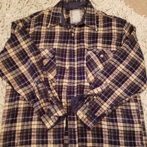 Mens Flannel Shirt Jacket